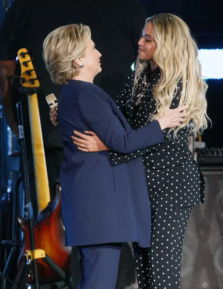 Hillary Clinton și Beyonce 