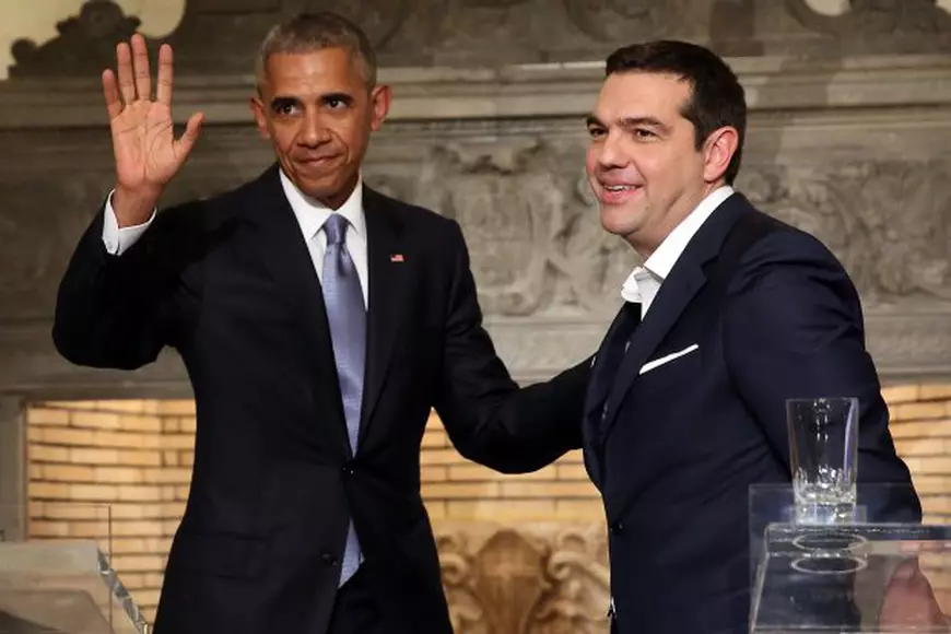 Barack Obama și Alexis Tsipras
