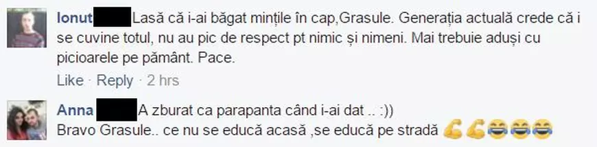 reactii grasu xxl