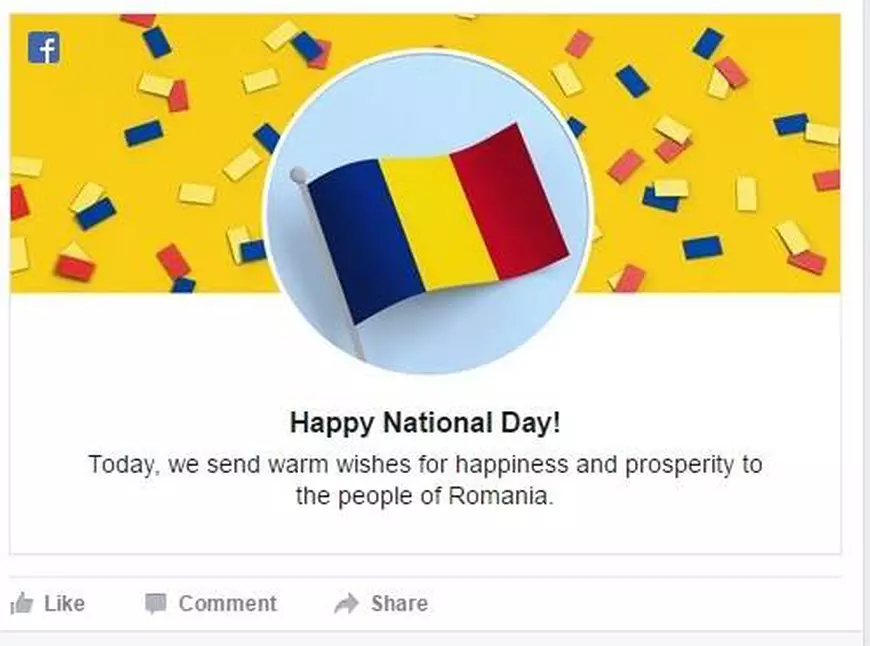 Facebook 1 decembrie