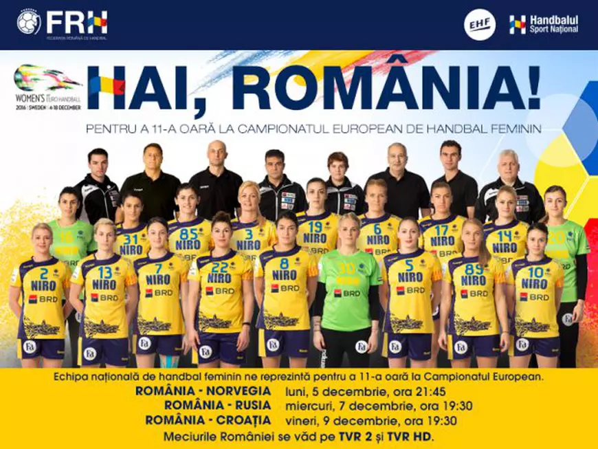 Romania la CE-SUEDIA-2016