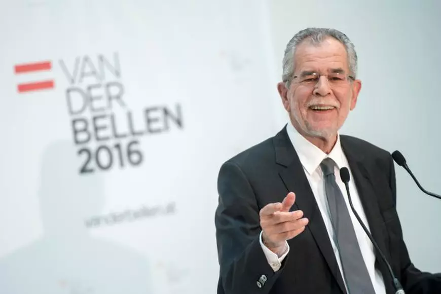 Alexander Van der Bellen este noul președinte al Austriei 