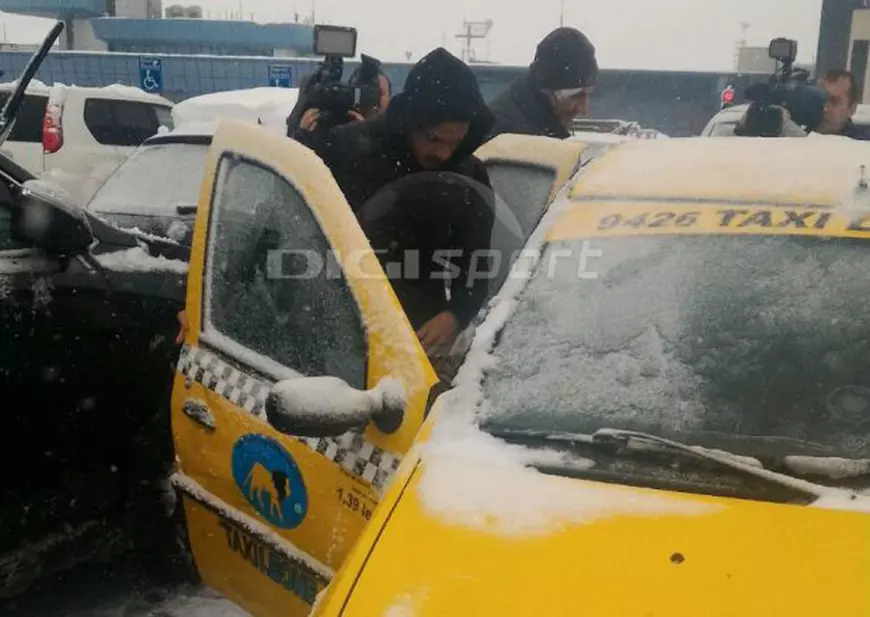Fernando Boldrin a luat taxiul de la aeroport