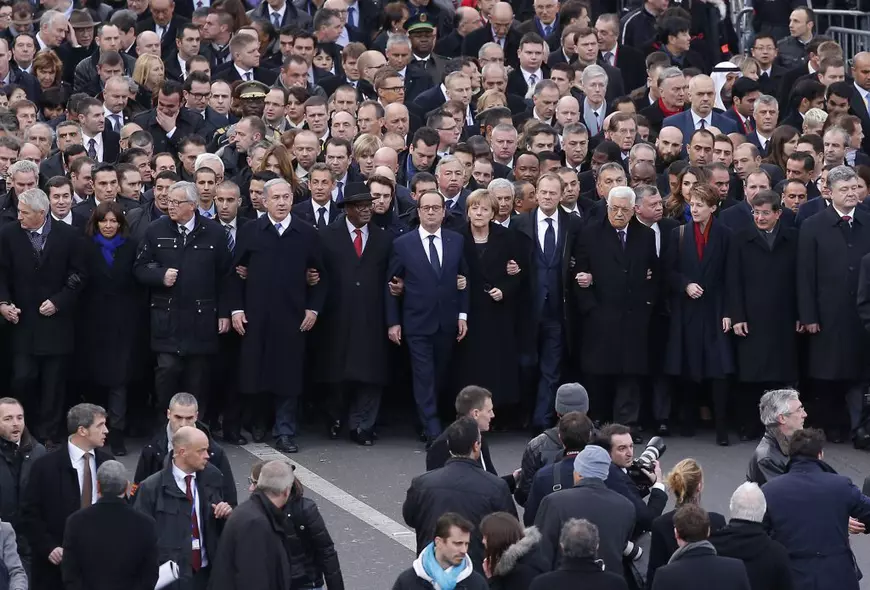 Marș pentru unitate, Charlie Hebdo 