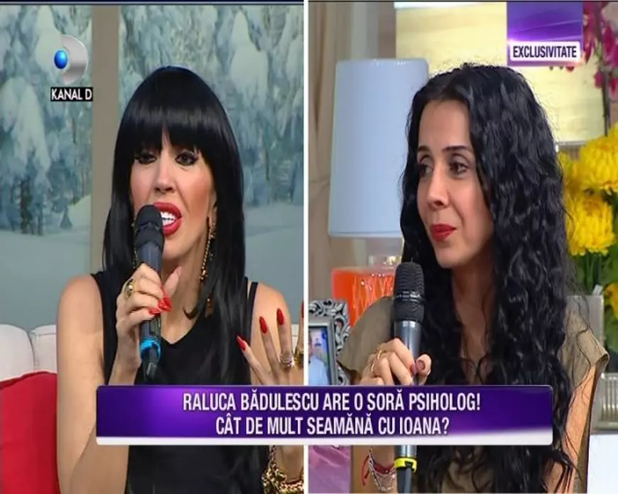 Ce soră frumoasă are Raluca Bădulescu: Ioana a apărut în premieră la TV
