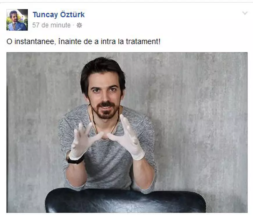 Ce gafă a făcut Tuncay Ozturk: a scris greșit în limba română