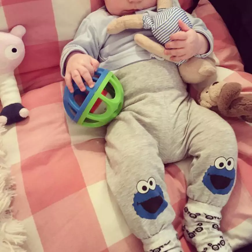 Băiețelul Addei a împlinit 4 luni. Imagine emoționantă cu Alexandru