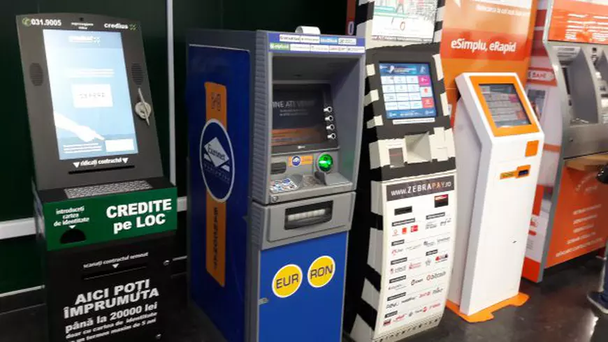 primele bancomate de credite