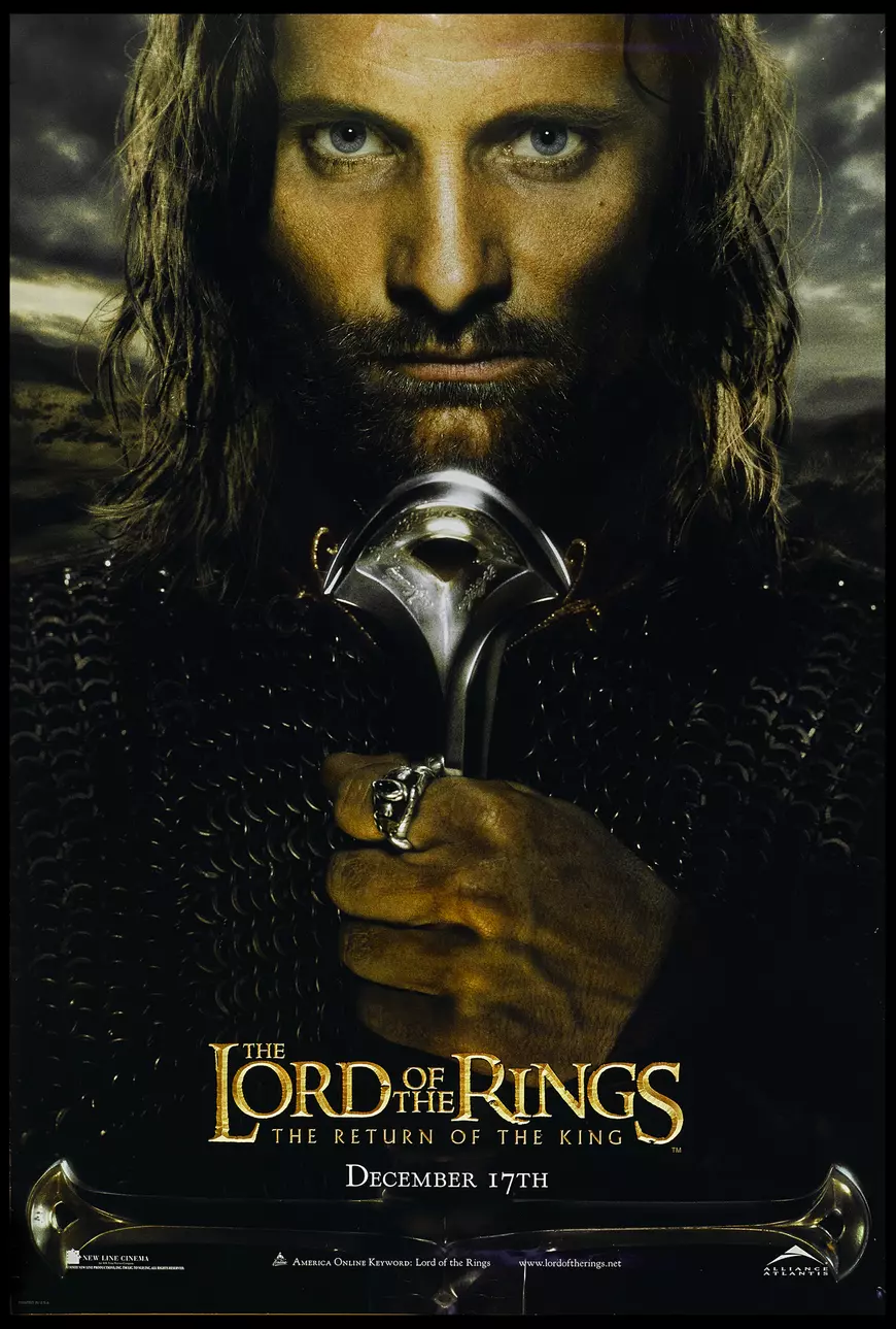 Viggo Mortensen în filmul ”Stăpânul inelelor”