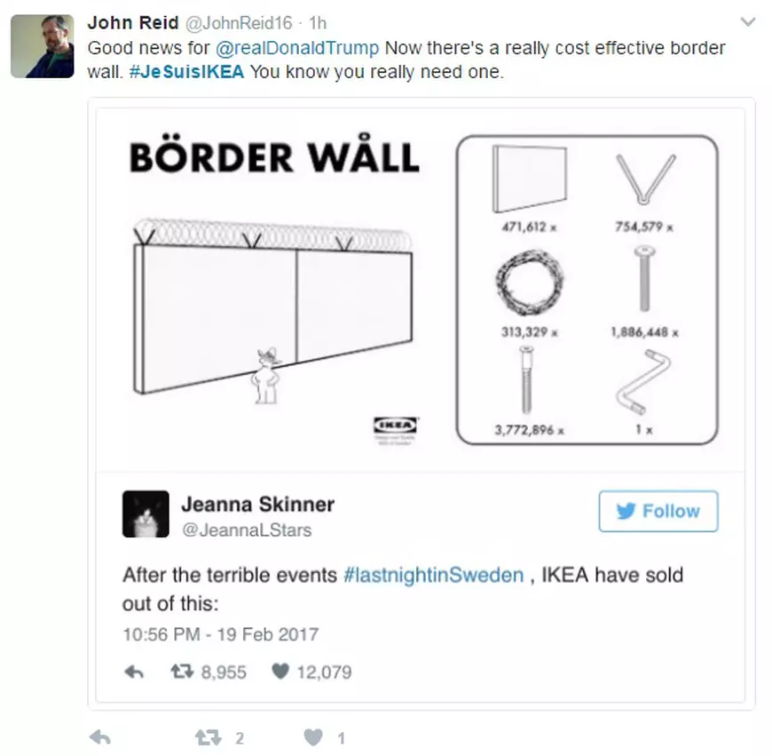 Donald Trump a devenit ținta ironiilor după ce a vorbit despre un atac terorist inexistent în Suedia. Ce explicație a dat