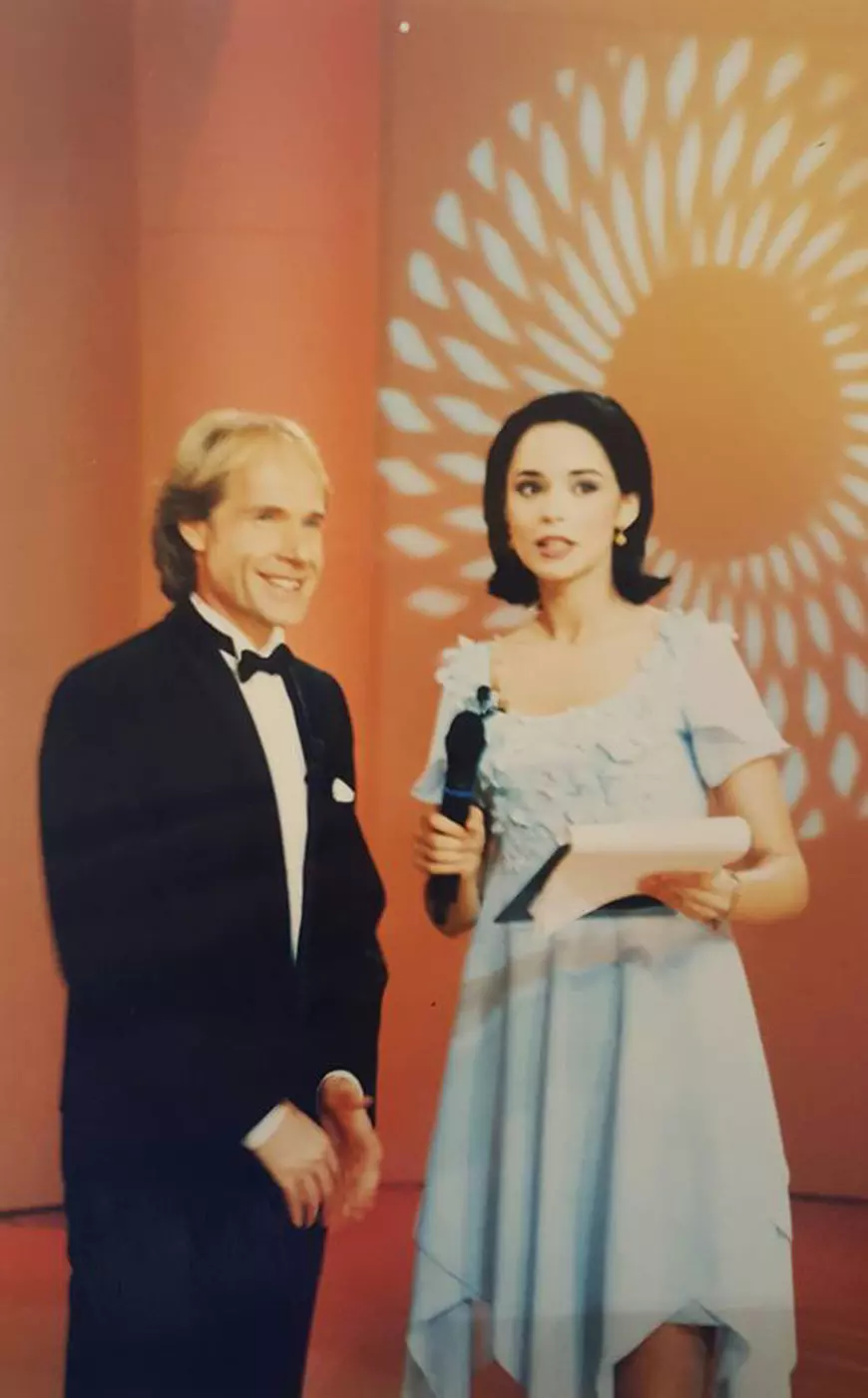 Andreea Marin, alături de celebrul pianist Richard Clayderman