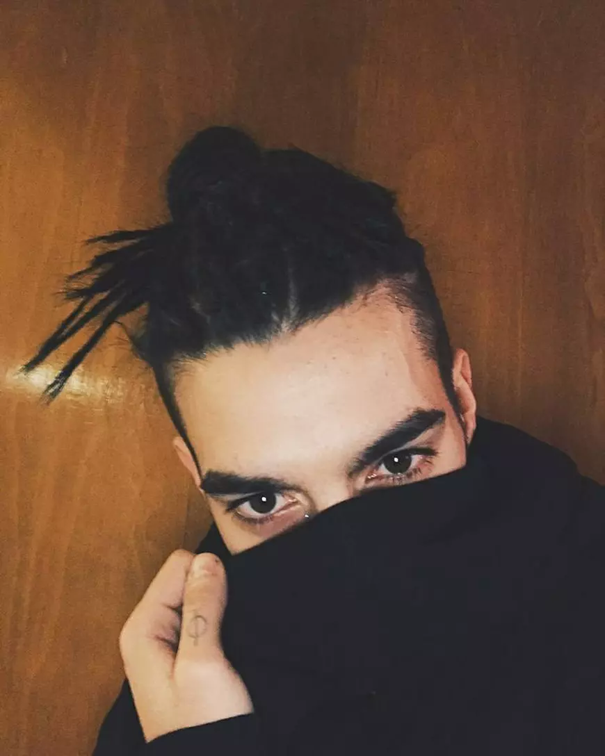 David Pușcaș și-a făcut codițe afro