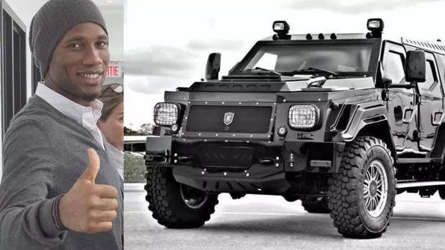 Didier Drogba și tancul