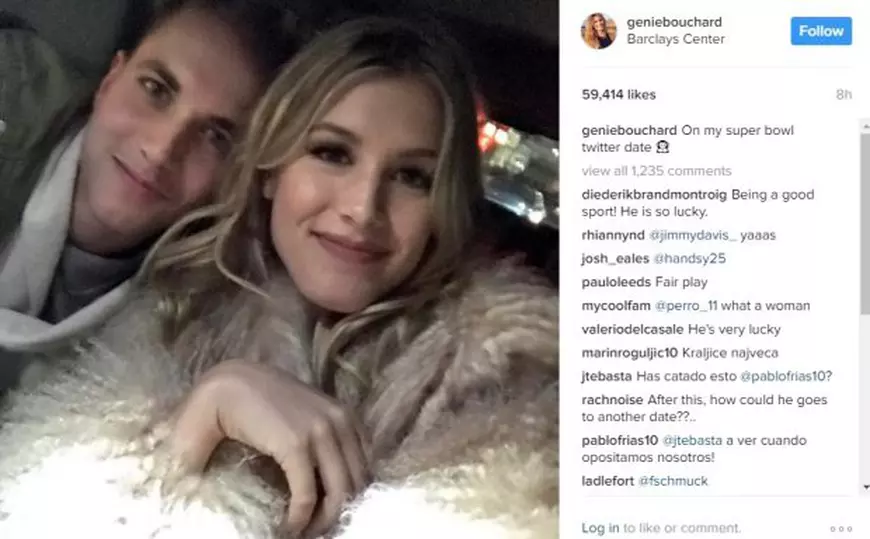 Eugenie Bouchard a ieșit la o întâlnire cu un fan, după ce a pierdut un pariu