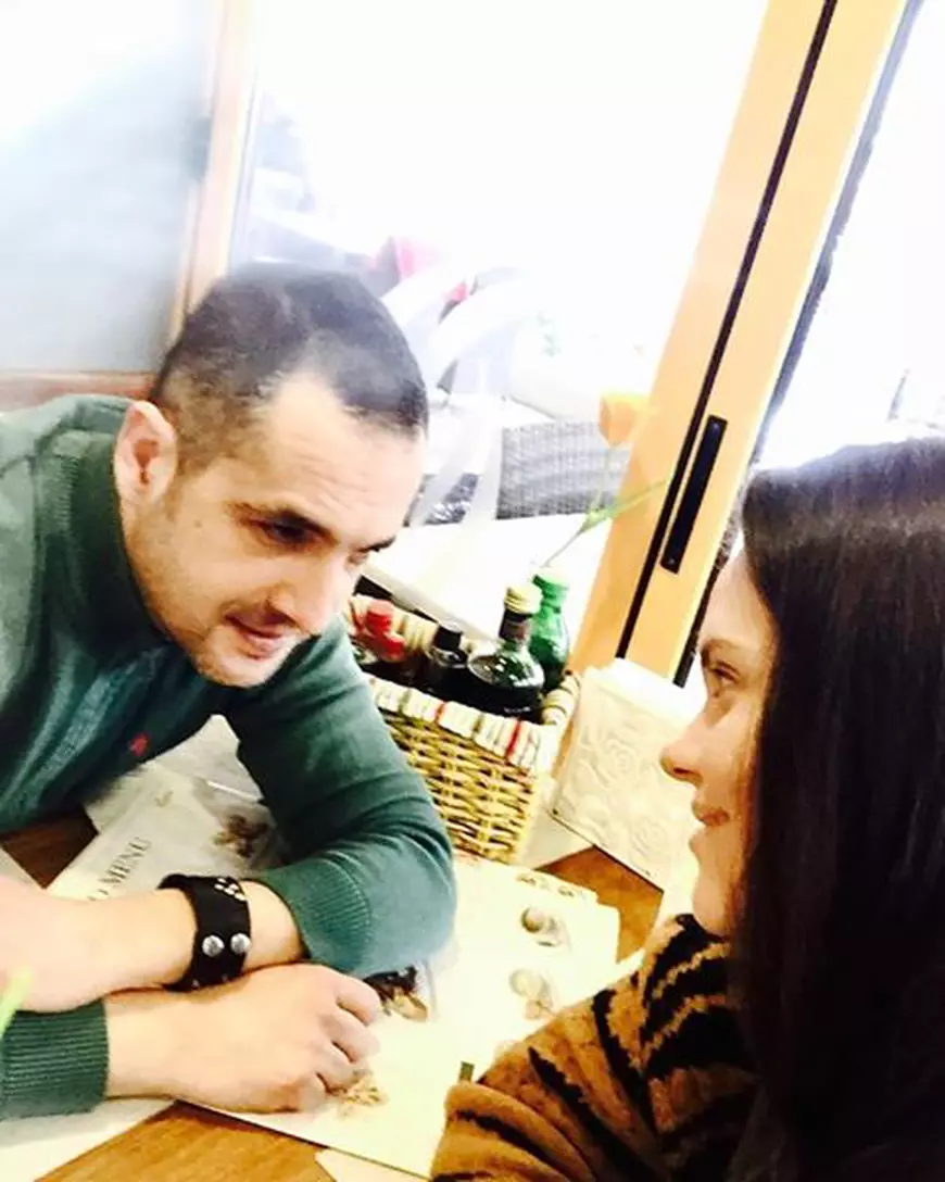 Mădălin Ionescu și soția sa, Cristina Șișcanu, au ieșit să ia masa în oraș