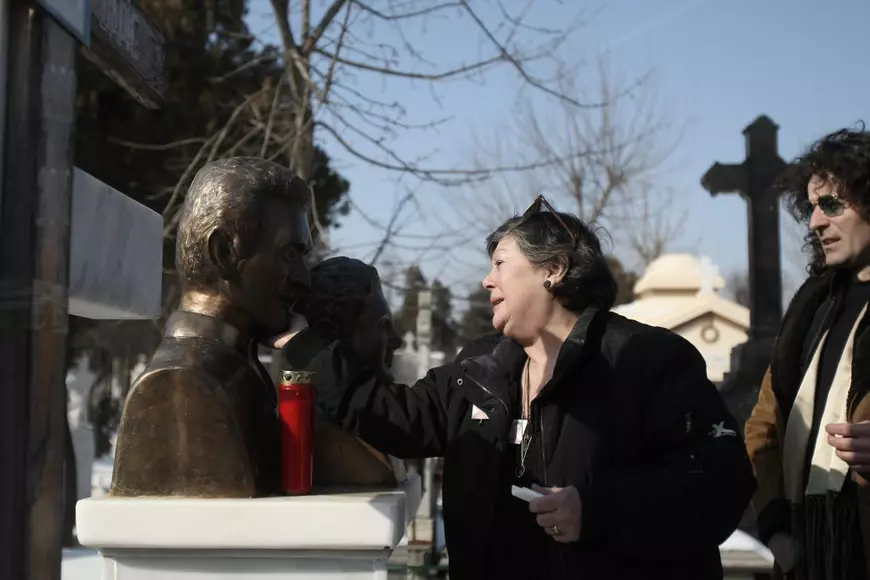 VIDEO EXCLUSIV/ Anca Pandrea s-a conectat cu Iurie Darie de ziua ei. ”Tabloul lui s-a luminat”