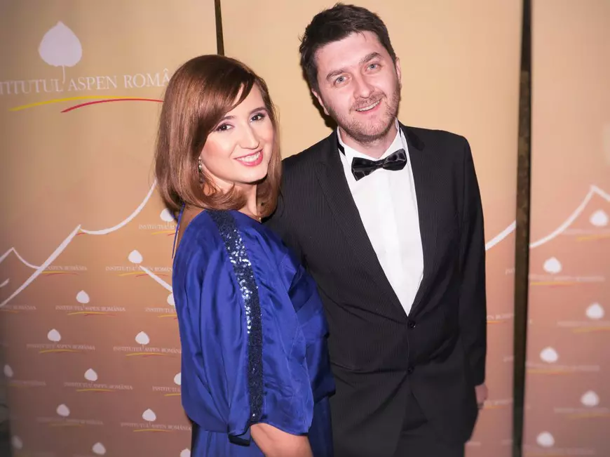 Sanda Nicola, alături de partenerul ei de viață, Liviu Iolu