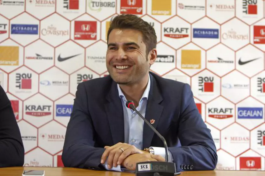 Viața privată îi oferă motive să zâmbească lui Adrian Mutu. (FOTO: Octavian Cocoloș)