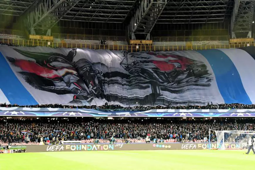 Coregrafia de la Napoli. EPA/CIRO FUSCO