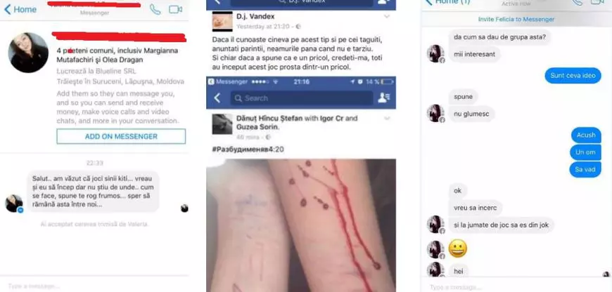 UPDATE. Cinci copii asfixiați la o școală după ce au jucat Balena Albastră. Un băiat din Ucraina, salvat înainte să se arunce de pe bloc