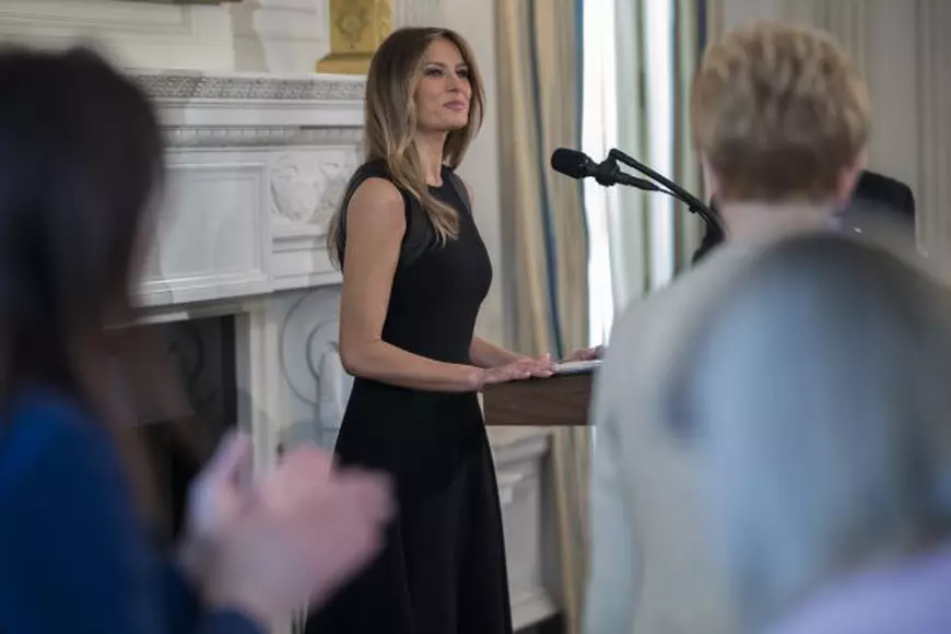 Melania Trump a găzduit primul eveniment la Casa Albă. Prima Doamnă a SUA se bucură de o popularitate tot mai mare