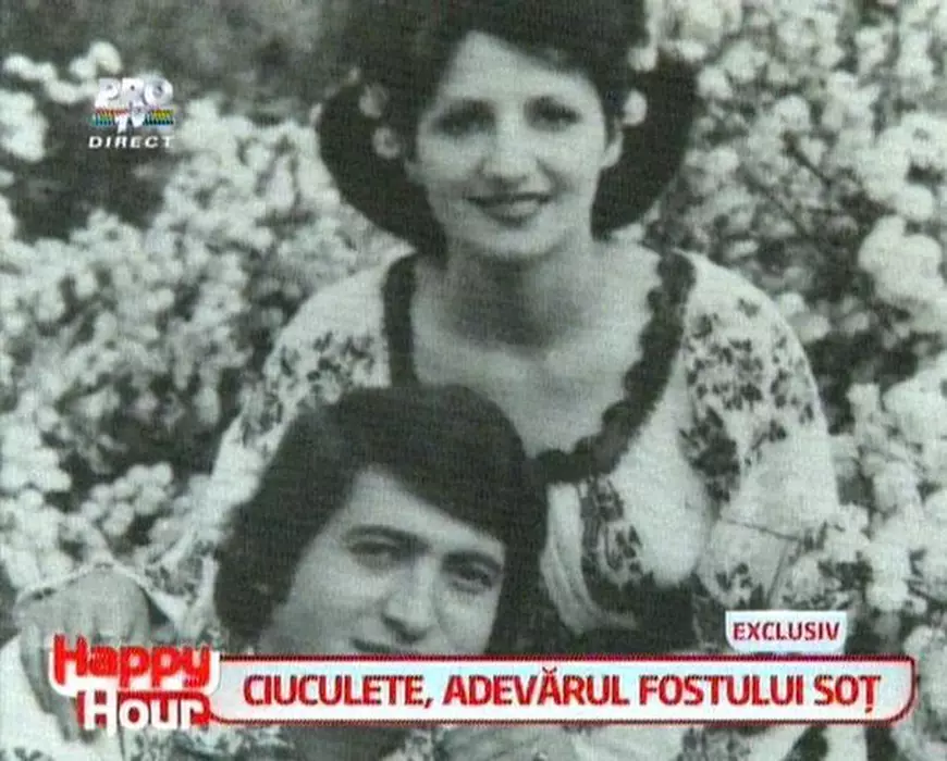 Ileana Ciuculete și fostul ei soț, Valeriu Sfetcu