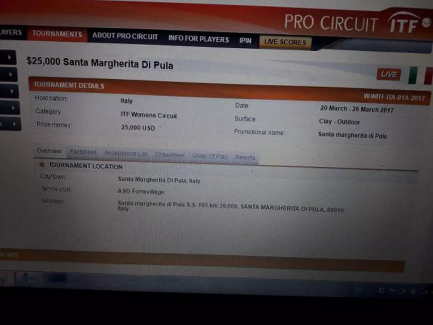 Andreea Mitu a bătut-o pe Tatiana Pieri. 8 români sunt călare pe turneul ITF de la Santa Margherita Di Pula (Italia), cu premii de 25.000 de dolari!