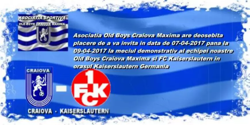 S-a reeditat meciul Universitatea Craiova - FC Kaiserslautern! Nemții n-au stat la discuții: 6-0! GALERIE FOTO & VIDEO