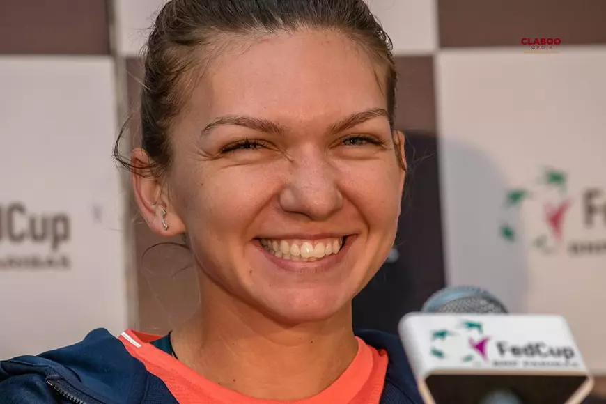 Simona Halep este gata de duelul cu Marea Britanie din Fed Cup: ”Sperăm să câștigăm. Sunt pregătită!” / GALERIE FOTO&VIDEO