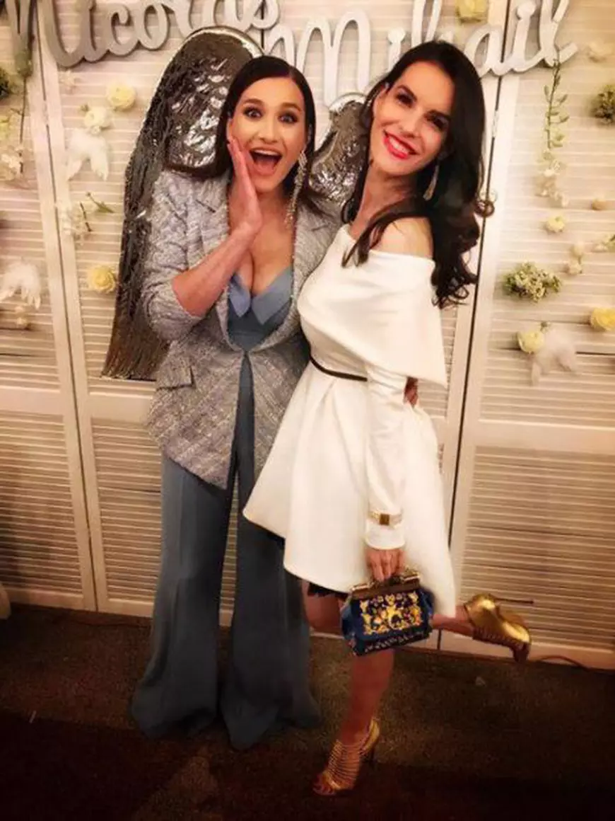 Claudia Pătrășcanu și-a botezat băiețelul. Ce ținută spectaculoasă a purtat artista