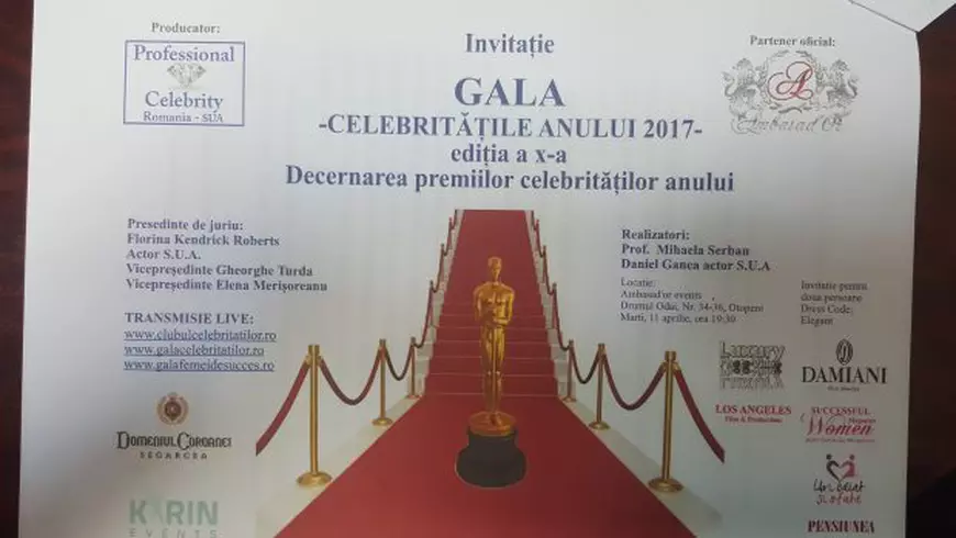 Juristul CSA Steaua a fost premiat la Gala Celebrităților. Florin Talpan, lângă președintele Klaus Iohannis și ”Regele” Gică Hagi
