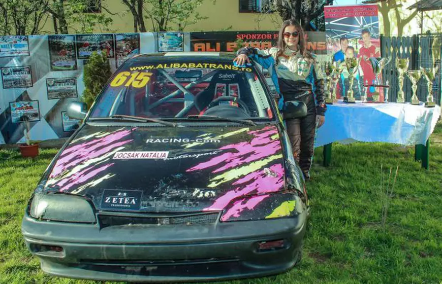 Triplă campioană națională la Rally Sprint își petrece Paștele pe circuit
