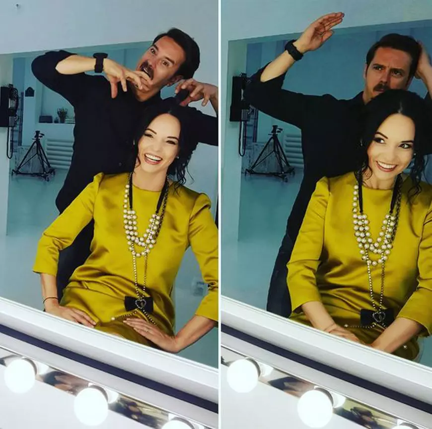 Andreea Marin și Mihai Petre, așa cum nimeni nu i-a mai văzut. Dialog savuros între cei doi | VIDEO