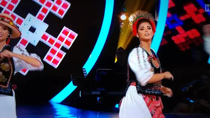 Alex Velea și Antonia, așa cum nu i-ai mai văzut. În costum popular la ”Uite cine dansează”