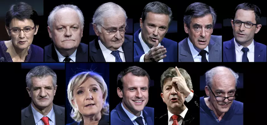 Alegeri prezidențiale în Franța. Rezultate finale: Emmanuel Macron și Marine Le Pen se vor confrunta în turul 2