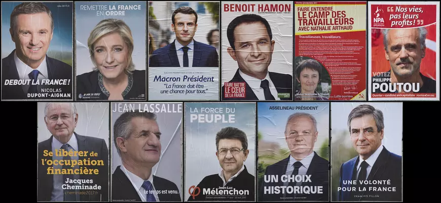 Alegeri prezidențiale în Franța. Rezultate finale: Emmanuel Macron și Marine Le Pen se vor confrunta în turul 2