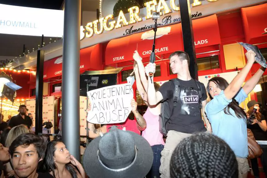Kylie Jenner, atacată de activiștii pentru drepturile animalelor