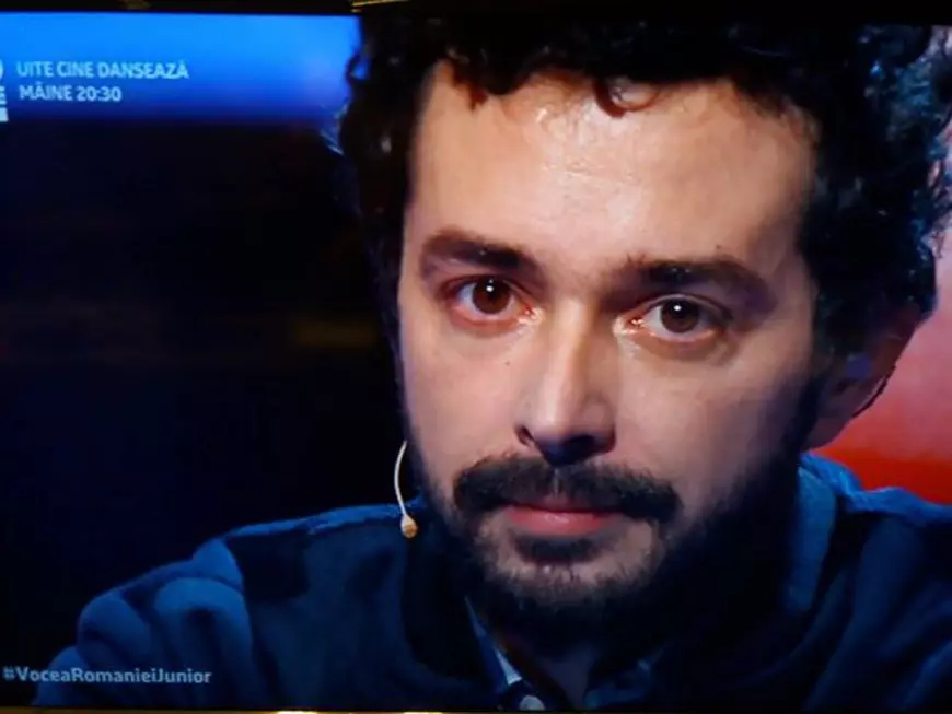 Marius Moga a plâns la Vocea României Junior