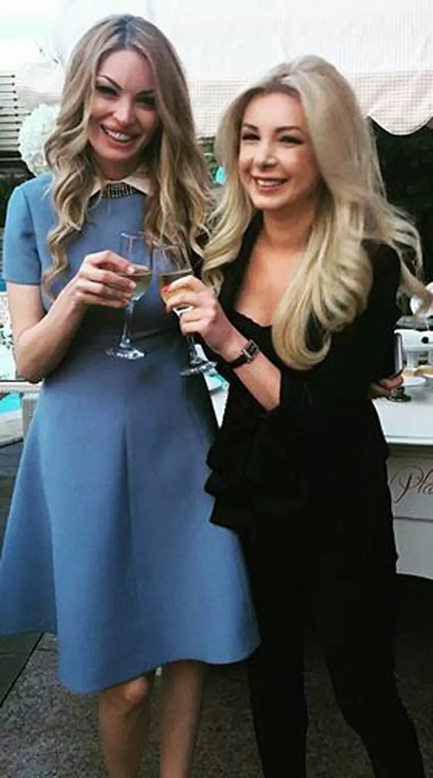 Prima imagine cu Valentina Pelinel de la botezul băiețelului ei. Ținuta ei a atras toate privirile