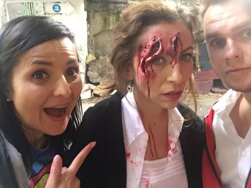 Codin Maticiuc: „Ieri am omorât-o pe regizoarea Iulia Rugina” / FOTO