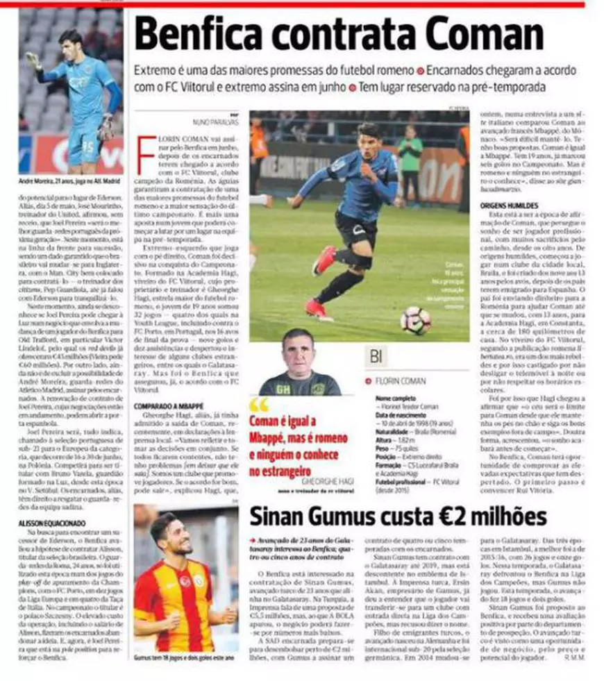 Materialul complet din „A Bola”