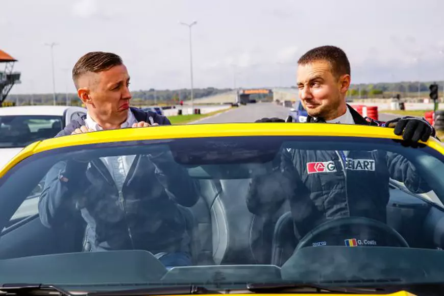 Cabral, cu motocicleta la SuperSPEED. Realizatorul tv pregătește o surpriză