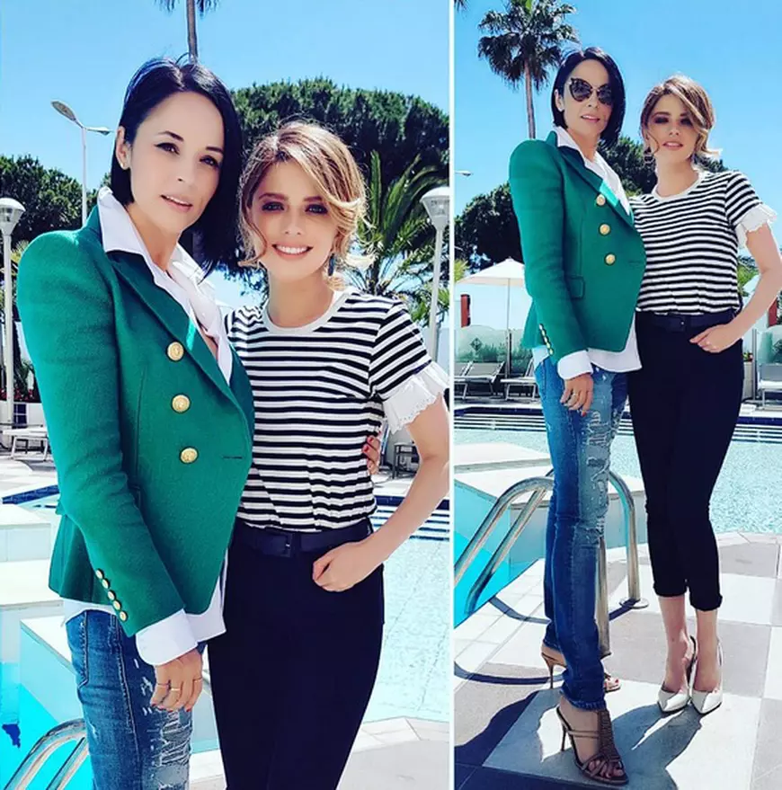 Alexandra Dinu și Andreea Marin, împreună la Cannes. Cât de bine arată fosta soție a lui Adrian Mutu