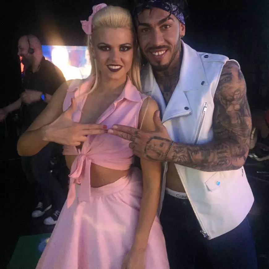 Ce s-a întâmplat cu partenera de dans a lui Alex Velea la o zi după finala Uite cine dansează. Unde și-a făcut apariția sexy-blonda | FOTO EXCLUSIV