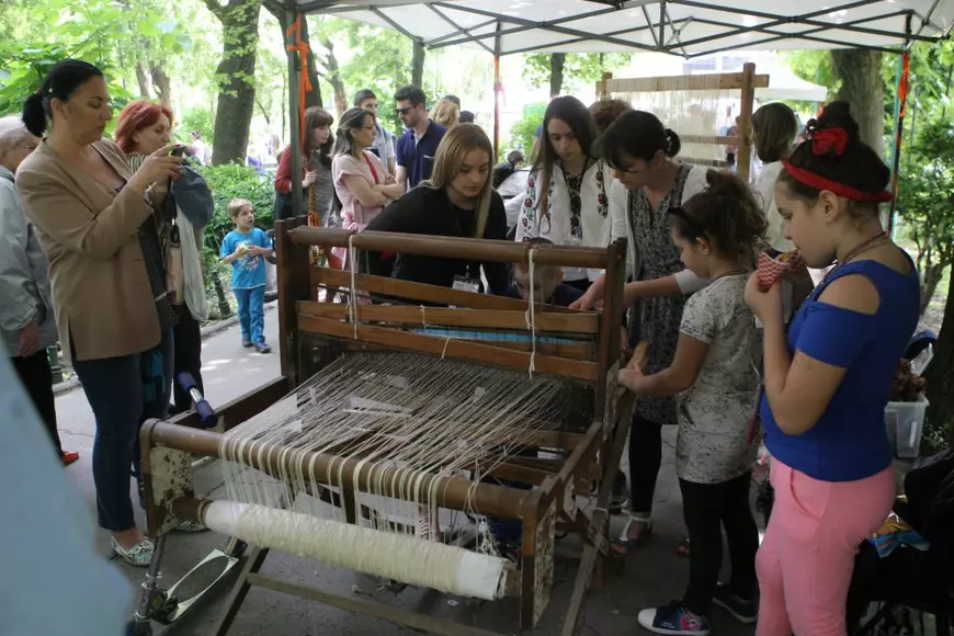 Cel mai tânăr olar oltean, la Ziua Europei din Cișmigiu