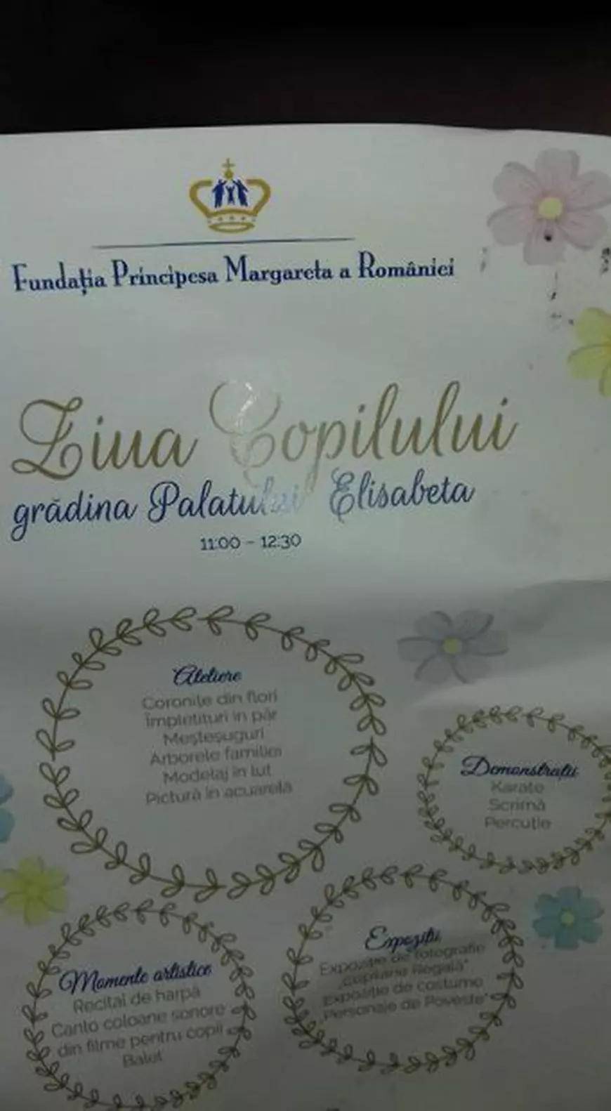 Ziua Copilului la Palatul Elisabeta