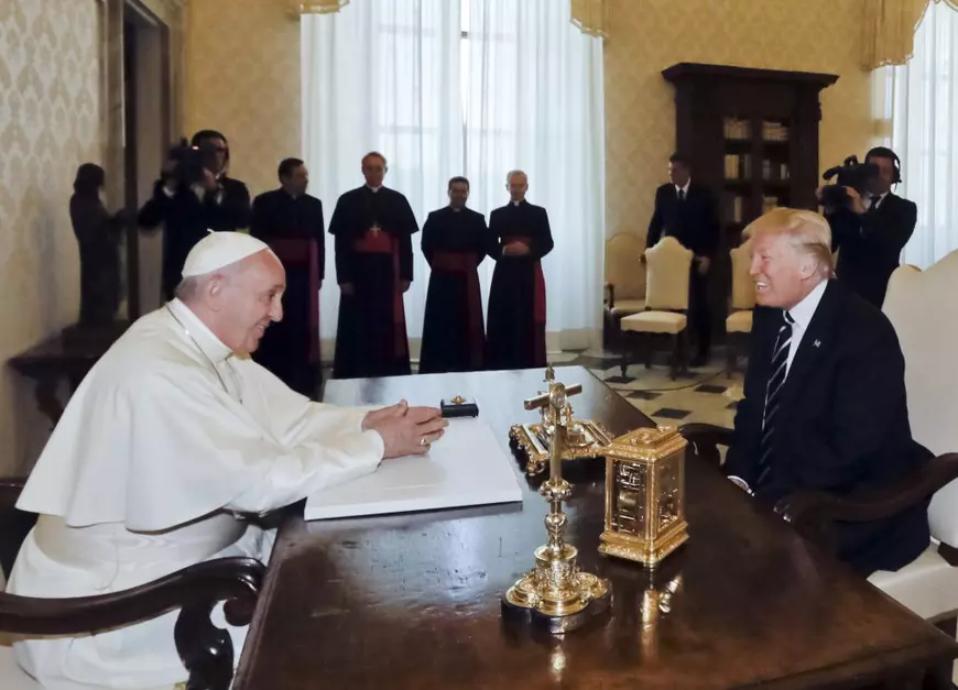 Donald Trump s-a întâlnit cu Papa Francisc la Vatican