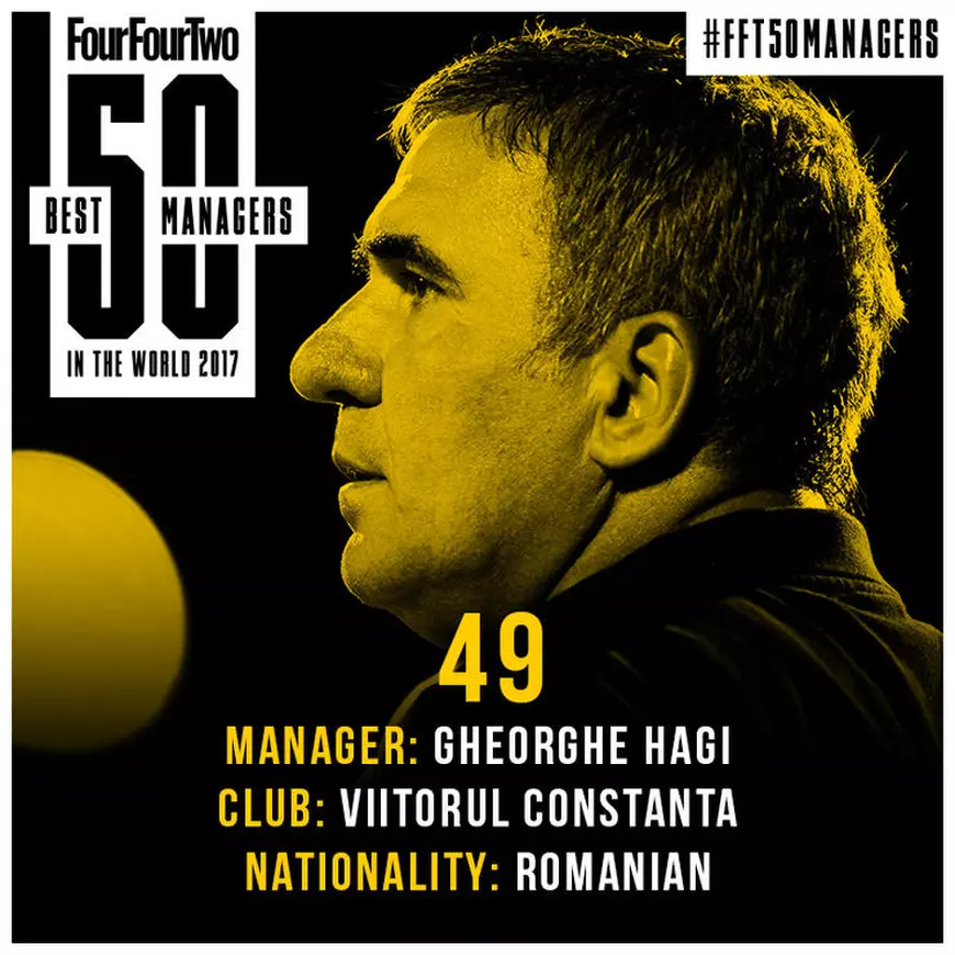 Lucescu l-a desemnat pe Hagi urmașul său: ”Viitorul a câștigat campionatul cu fotbalul meu”. Hagi, în Top 50 cei mai buni manageri din lume 2017