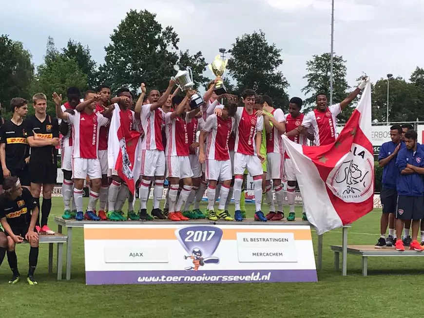 Ricardo Farcaș a câștigat încă un trofeu cu echipa de juniori Ajax Amsterdam U17. Pe urmele lui Robben