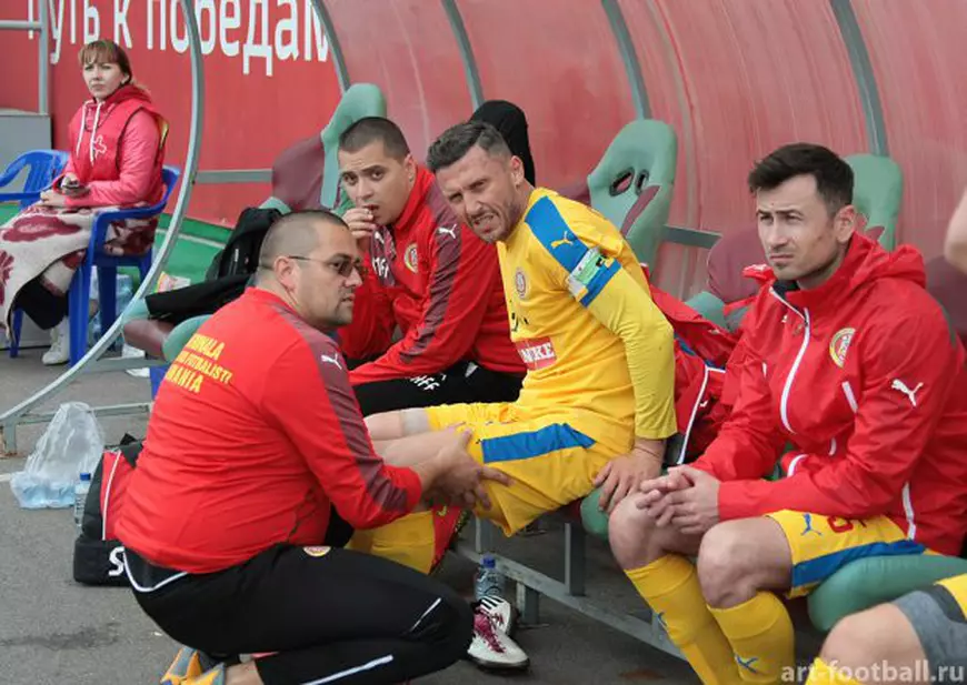 Pe ce loc a terminat naționala artiștilor fotbaliști la Campionatul Mondial - Moscova Art Football 2017. Temișan, Enache și Kamara au impresionat prin muzica lor / FOTO